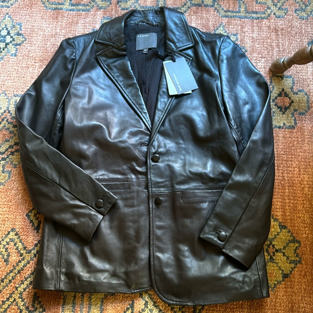 Muubaa leather jacket brand new